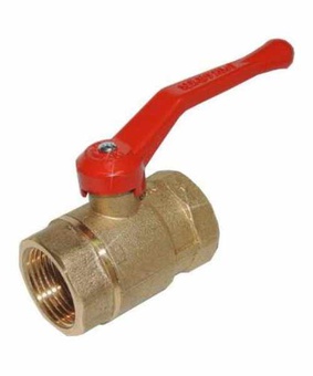 Кран шаровой полнопроходной две внутр. резьбы 1/2", Беларусь