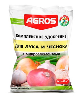 Удобрение с микроэлементами для Лука и чеснока 1 кг, РФ