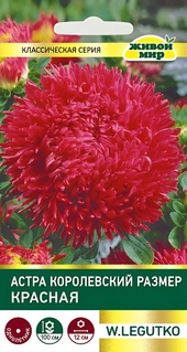 Астра Королевский размер красная (W. Legutko) 0,3 г, РБ