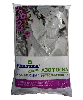 Азофоска марка 15-15-15 1,0 кг, РФ