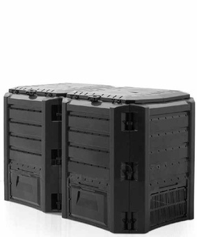 Компостер IKSM-800л черный, Польша