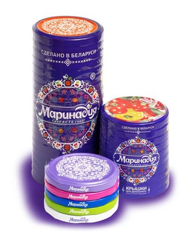Упаковка 20 шт крышка закаточная твист "Маринадия микс", РБ