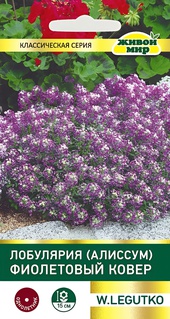 Лобулярия (Алиссум) Фиолетовый ковер (W. Legutko) 0,3 г, РБ