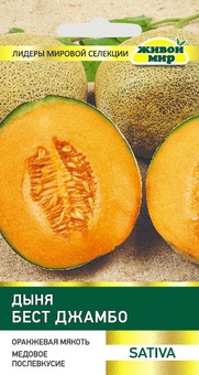 Дыня Бест Джамбо (Sativa) 1 г, РБ