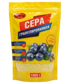 Сера гранулированная 1 кг, РБ