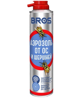 Аэрозоль от ос и шершней BROS 300 мл, Польша