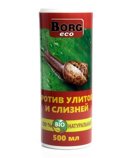 Порошок против улиток и слизней Borg ECO 500 мл, РБ