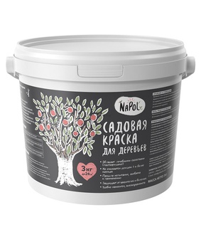 Краска садовая NaPole (GOLDBASTIK BT 10) 3 кг, РБ
