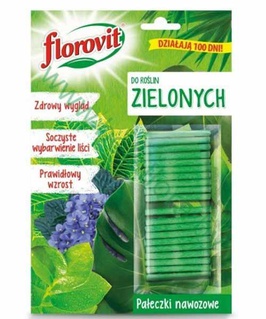 Палочки удобрительные Флоровит для Лиственных 20 шт, Польша