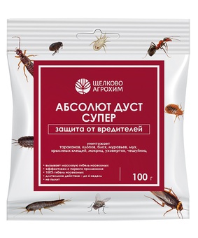 Абсолют дуст супер 100 г, РФ