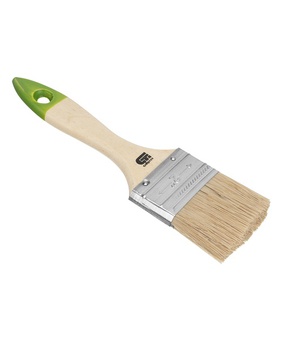 Кисть плоская 50 мм натур. щетина дер. ручка, Китай