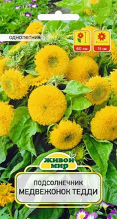 Подсолнечник Медвежонок Тедди карликовый (W. Legutko), 2 г, РБ