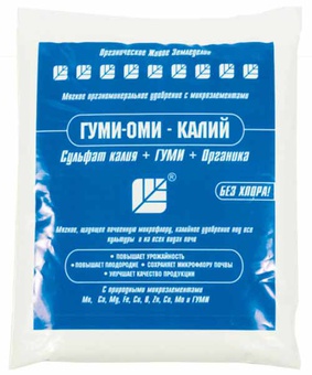 Гуми-Оми Калий (Сульфат калия) порошок 500г (Башинком, РФ), РФ