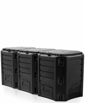Компостер IKSM-1200л черный, Польша
