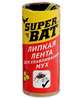 Липкая лента Super Bat от мух, РФ