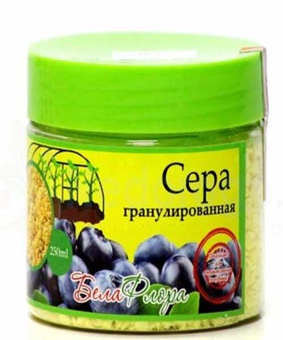 Сера гранулированная 250мл, Беларусь