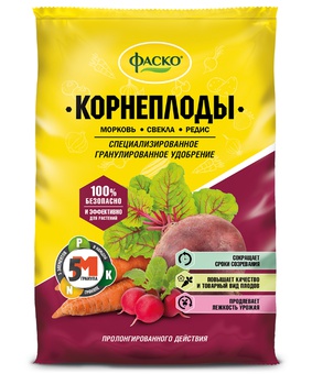 Удобрение сухое Фаско минер. для Корнеплодов гран. 1 кг., РФ