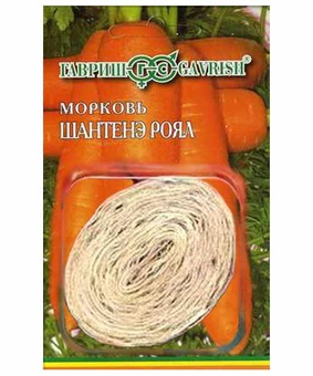 Морковь на ленте Шантенэ Роял 8 м, РФ