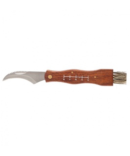 Нож грибника складной, 185 мм, деревянная рукоятка, Palisad, РФ