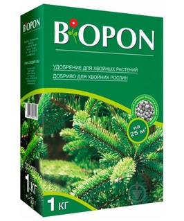 Удобрение Биопон для Хвойных растений 1,0 кг, Польша